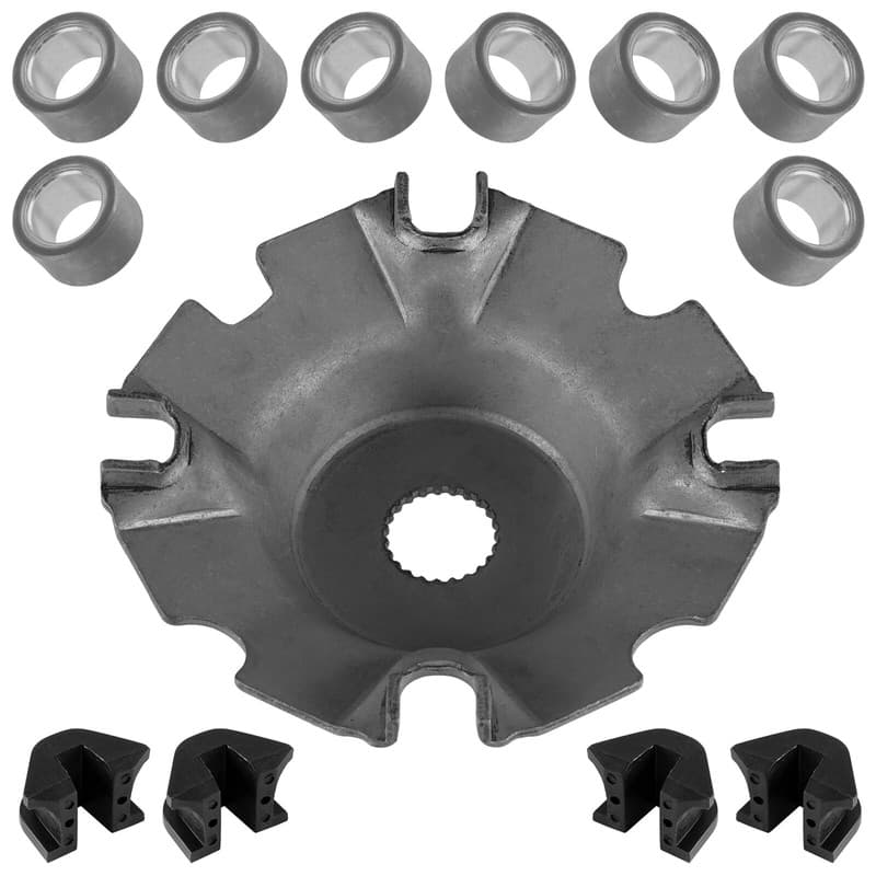 Face Drive Moveable Plate Damper & Roller for Arctic Cat Wildcat 1000 2012-2013