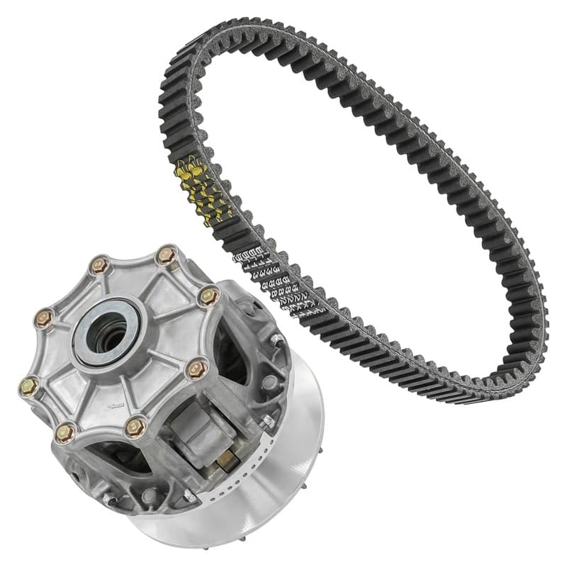 49093-0064 Complete Primary Drive Clutch & Belt For Kawasaki Brute Force 750 650