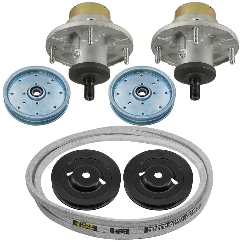 Deck Spindle Pulley & Belt for John Deere Z315 Z320R Z320M Z335 Z345R Z345M 42"
