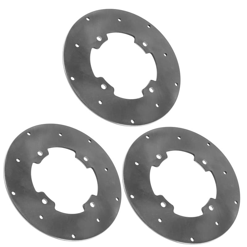 3x Front Left Right Rear Brake Disc for Arctic Cat XR 500 4x4 2015 / 1436808