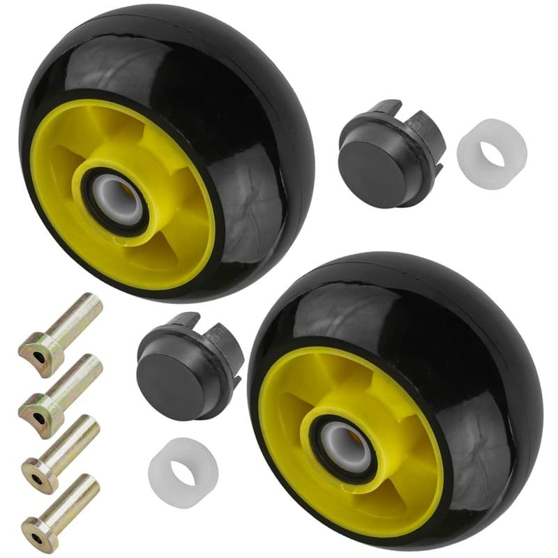 Caltric AM115488 Mower Deck Wheel w/Hub for John Deere 325 345 GS25 GS30 GS45 2x