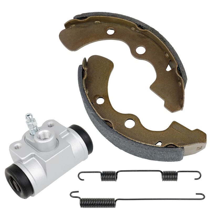 Front Brake Shoes Cylinder For Kawasaki Mule 2510 KAF950A KAF950 A Diesel 00-01