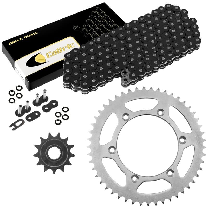 Black O-Ring Drive Chain & Sprockets Kit for Yamaha YZ250F 2005-2009 2011