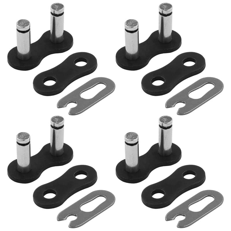 Caltric 520 Chain Master Link For Motorcycle Bike ATV Connecting Link Black