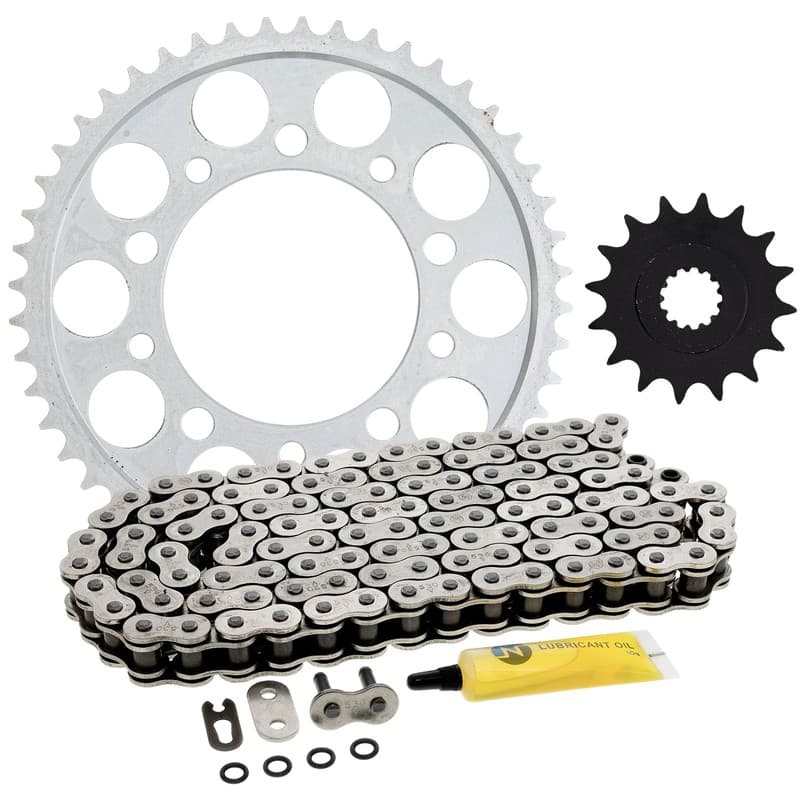 Sprocket Chain Set for Yamaha YZF R6 16/48 Tooth 530 O-Ring Front Rear Kit
