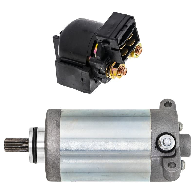 NICHE Starter Motor Solenoid Kit for Kawasaki Bayou 220 250 21163-1266 ATV