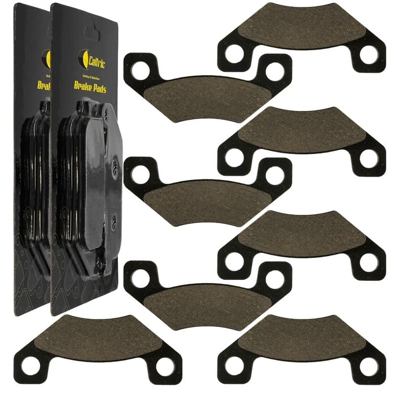 Caltric Brake Pads For John Deere TX Turf 4X2 TX4X2 Gator  Front/Rear