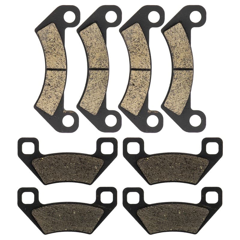 NICHE Brake Pad Kit for Arctic Cat Wildcat X 1000 4X 1436-420 Front Rear Organic
