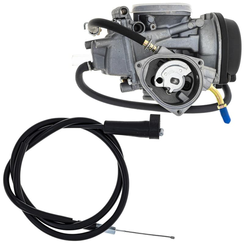 NICHE Carburetor Throttle Cable Kit for Suzuki Quadsport Z400 LTZ400 13200-07G01