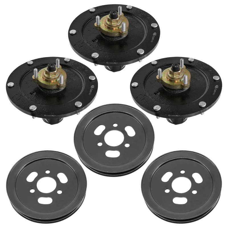 60" Deck Spindles with Pulleys for Toro Z Master 3000 Series 74950 74958 Mower
