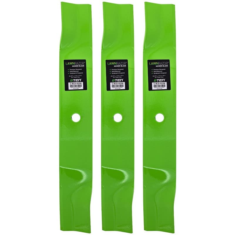 LawnRAZOR Blade for Cub Cadet Z-force MTD 60 Inch Deck 01004719 High Lift 3 Pack