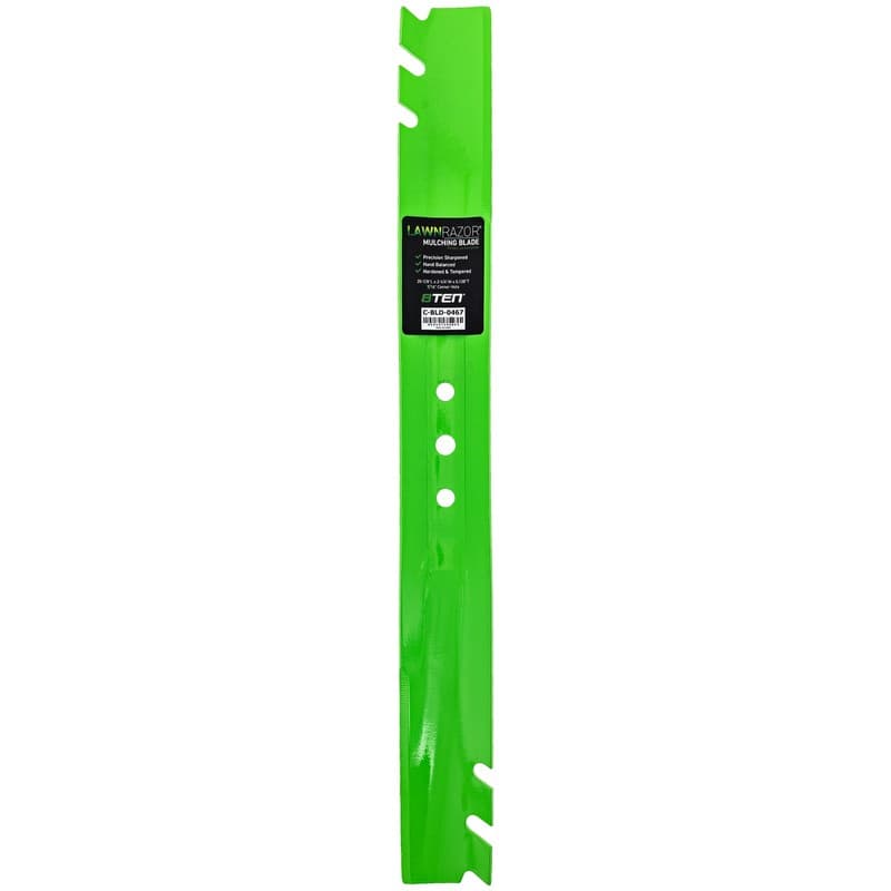 LawnRAZOR Mower Blade for Toro 21-Inch Recycler Walk Behind 133-8182-03 Toothed