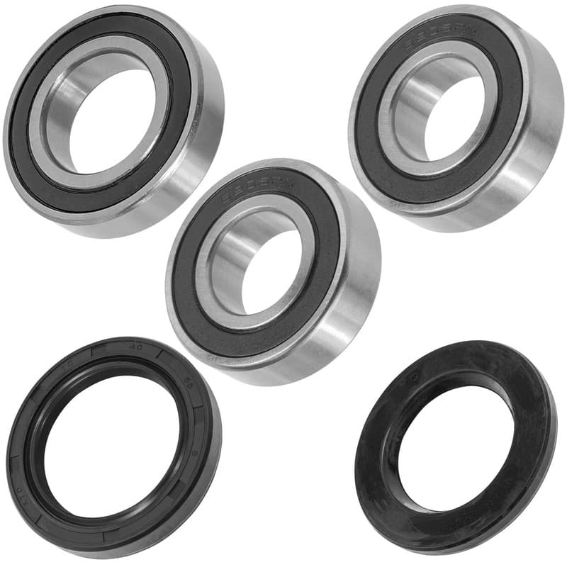 Rear Wheel Ball Bearings Seals Kit for Kawasaki ZX-6R Ninja ZX636 2003-2004