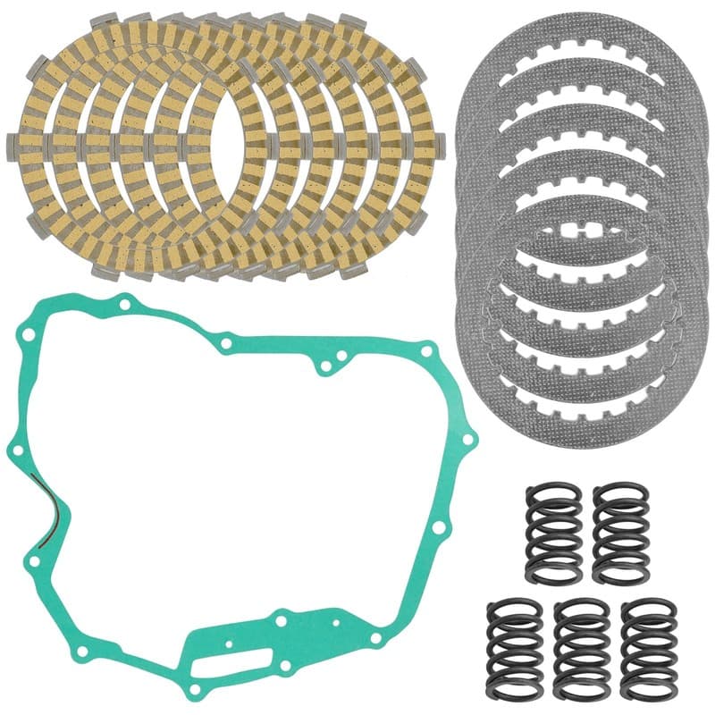 Clutch Friction Steel Plates Kit for Honda TRX450FM Foreman 450 4x4 S 2002-2004