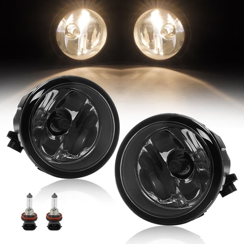 Pair Fog Light Lamp For Infiniti EX35 Nissan X-TRAIL Tiida Juke Cube Versa Quest