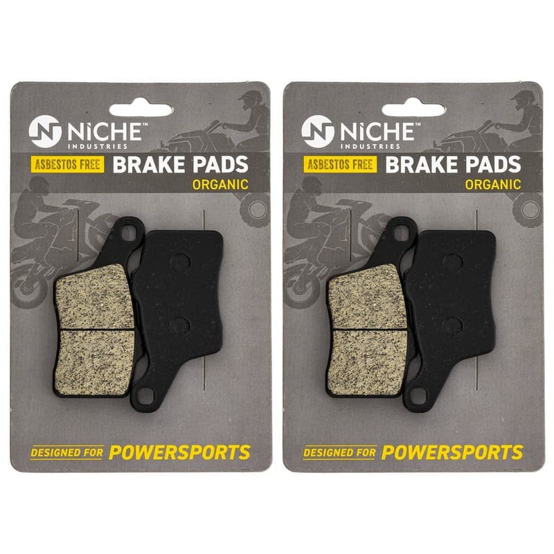 Brake Pad Set for Ski-Doo GSX 600 Summit Renegade X 800R Rear Organic 2 Pack