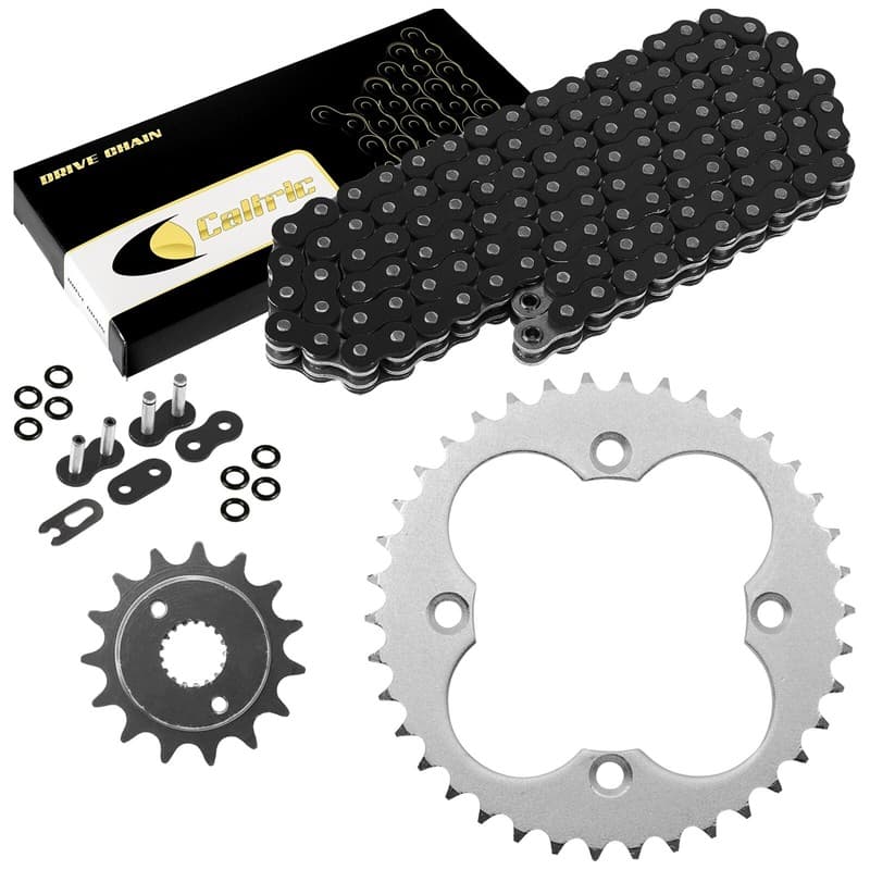 Black O-Ring Drive Chain & Sprockets Kit for Honda TRX400EX Sportrax 400 99-04
