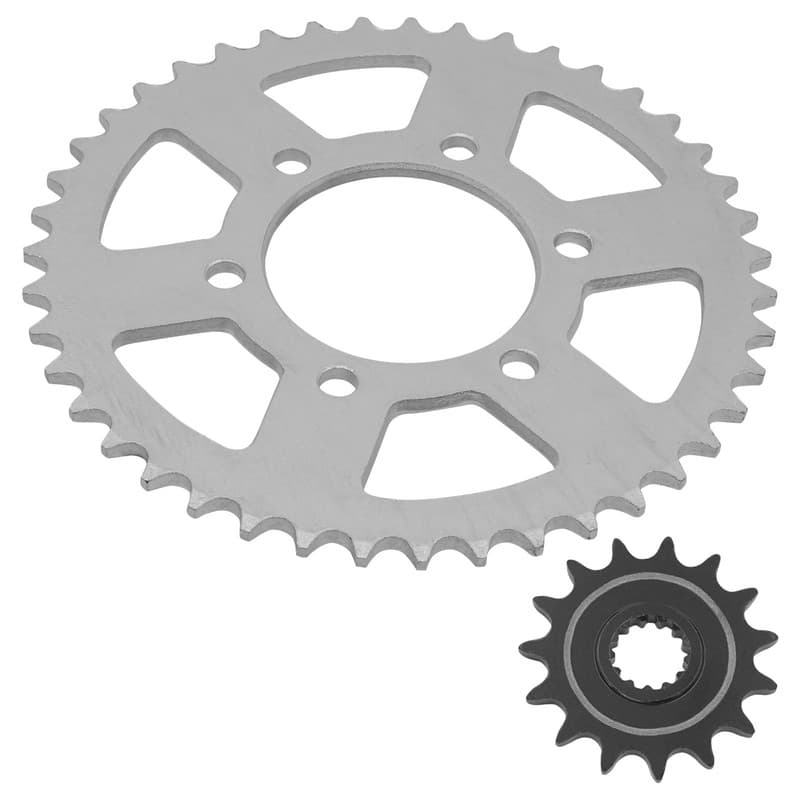 15T Front & 43T Rear Sprockets for Kawasaki Ninja ZX6R ZX636 19-2025 ABS 20-2024