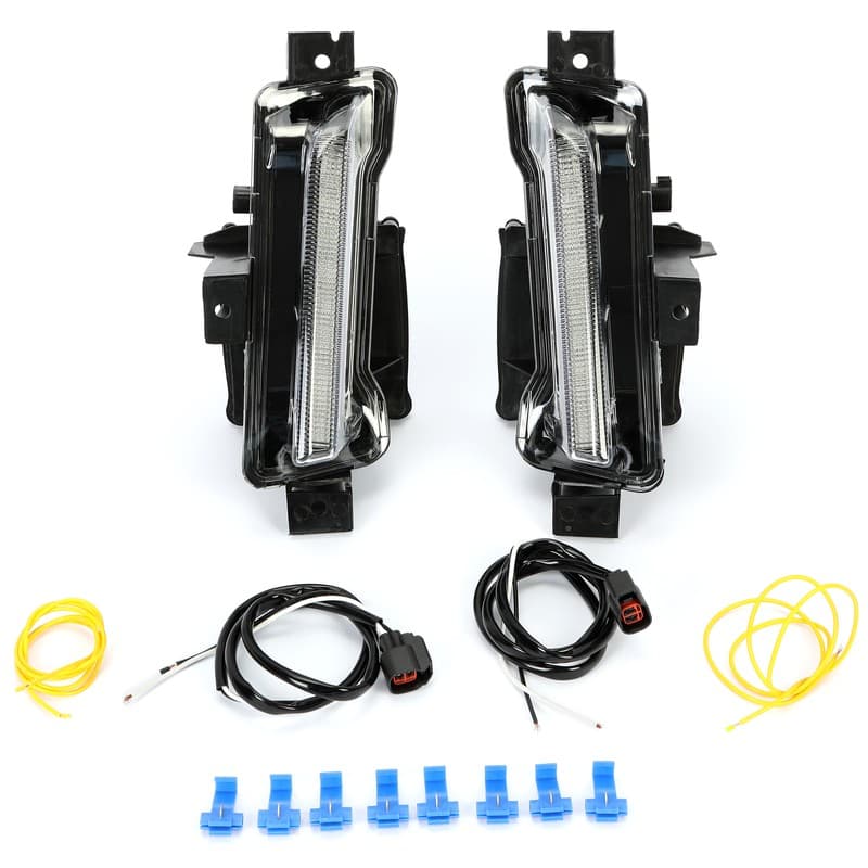 2PCS Fog Lights Daytime Running DRL Lamp For Chevy Camaro ZL1 LS LT 2016-23 24