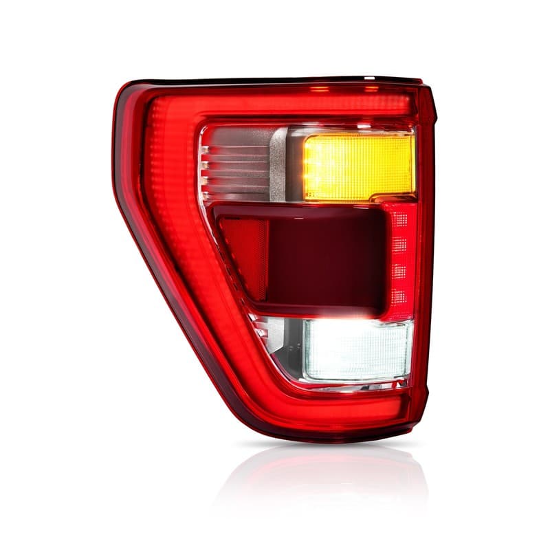 Driver Left Side LED Tail Light W/Blind Spot For Ford F-150 2021 2022 2023