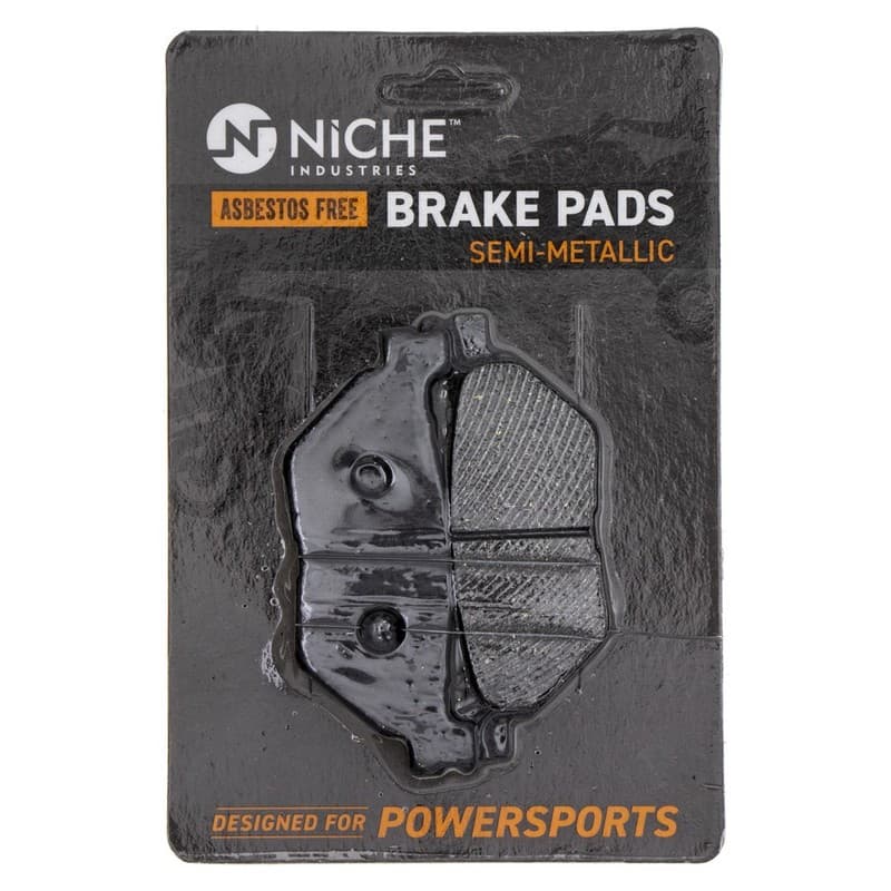 NICHE Brake Pad Set for Yamaha Raider Vmax V Star 950 Stryker Rear Semi-Metallic