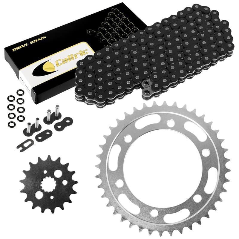 Black O-Ring Drive Chain & Sprockets for Kawasaki VN800 Vulcan 800 Drifter