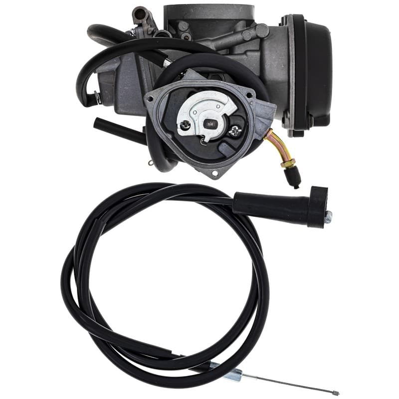NICHE Carburetor Throttle Cable Kit for Arctic Cat 400 DVX Kawasaki KFX400 ATV