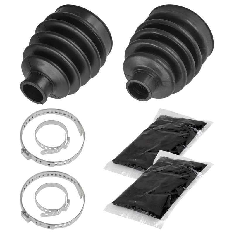 Front Axle Outer Inner CV Boot Kit for Kawasaki Brute Force 650 KVF650 2006-13