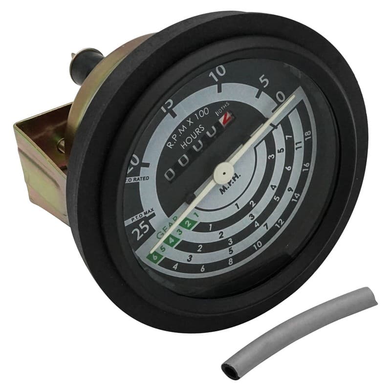 Caltric AL30805 AL19692 AL24776 Tachometer Gauge For John Deere 2840 3030 3130