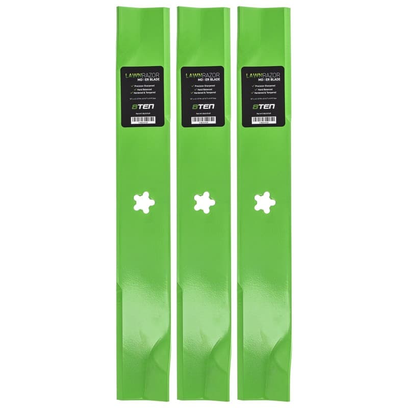 LawnRAZOR Blade for Husqvarna MZ52 YTH24V54 EZ5224 MZ5225 3-Pack