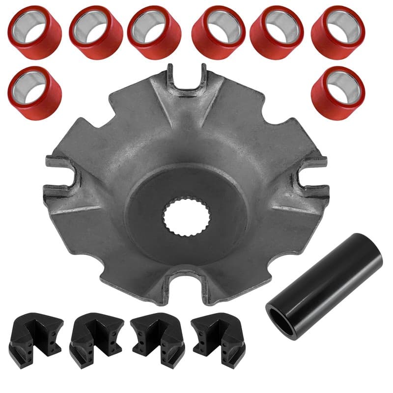 Caltric Face Drive Moveable Plate w/Damper Roller Spacer for Arctic Cat 0823-164
