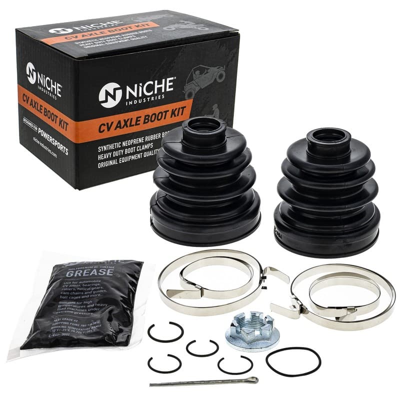 NICHE Front CV Axle Boot Kit for Arctic Cat 2014-2020 Wildcat Trail 700 XT
