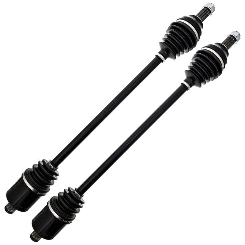 NICHE Rear CV Axle Half Drive Shaft for Polaris RZR XP Turbo S 1334318 2 Pack
