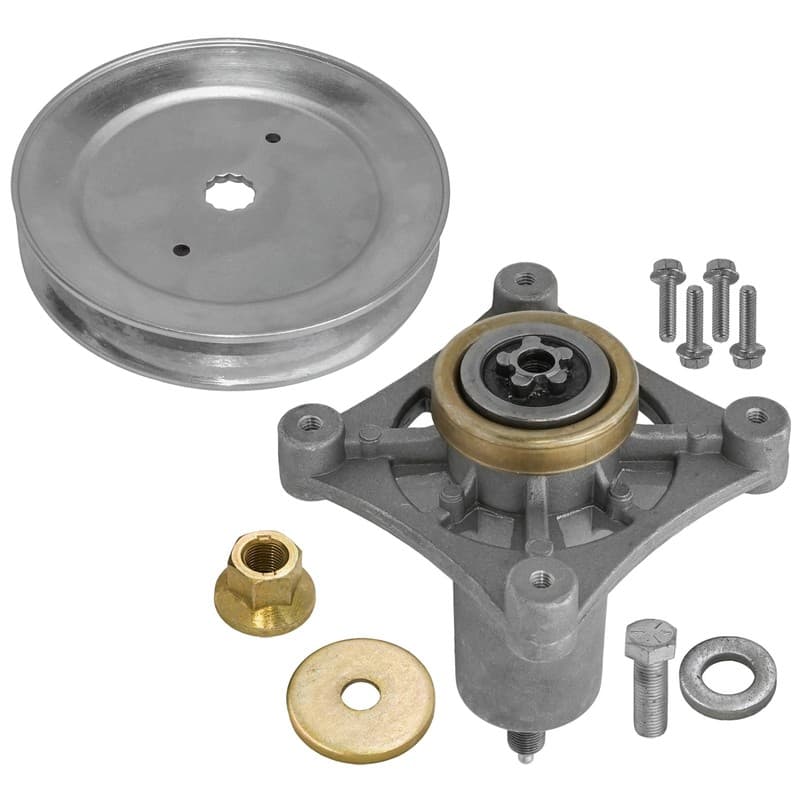 Spindle Assembly W/Pulley for Husqvarna GTH2254 XP XPa XPb GTH2448T GTH2454T