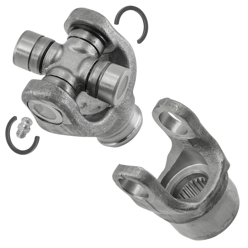 2x Front Drive Shaft Yoke with U-Joint for Yamaha Rhino 660 YXR660 4X4 2004-2007