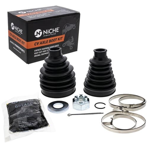 NICHE Front CV Axle Boot Kit for Can Am 715900299 Outlander 500 570 Renegade 500