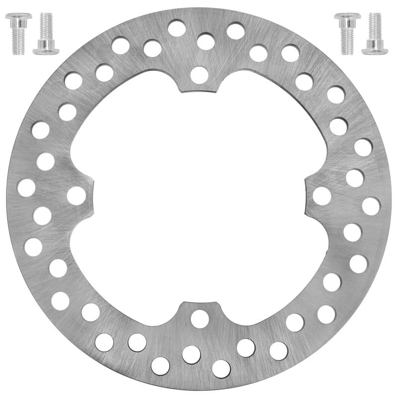 Rear Brake Disc Rotor W / Bolts Stud Fits Honda CR125R CR250R CR500R 1990 - 2001