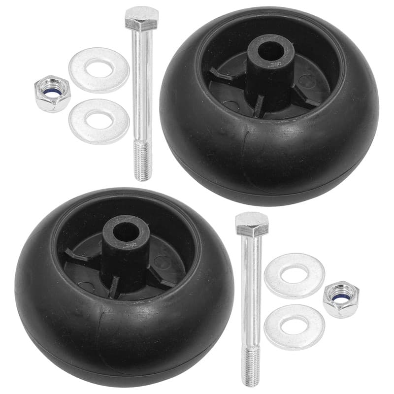 Deck Wheels w/ Bolt Kit for Hustler Raptor SD Flip-Up 6600 7000 Series HD 788166