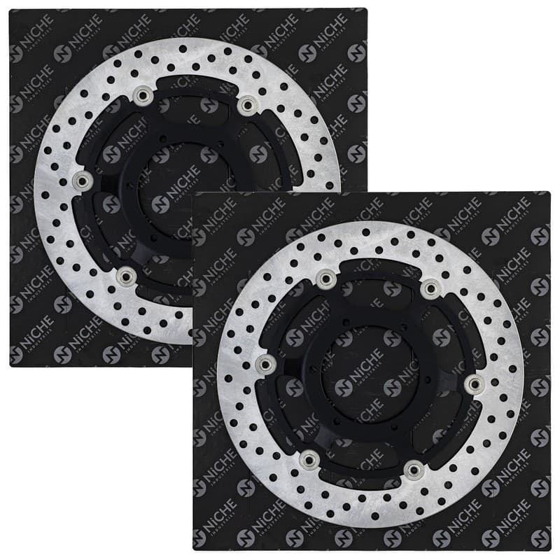 NICHE Front Brake Rotor Set For Honda CB900F VTX1800R VTX1800C VTX1800S