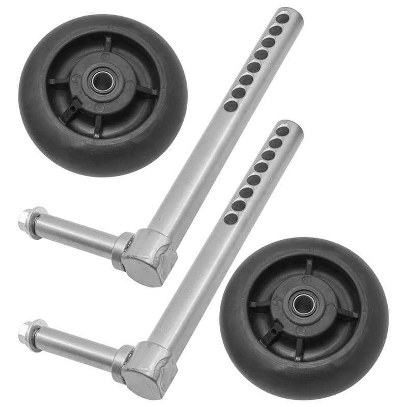 Caltric AM136720 AM135065 Rear Gauge Wheels & Arms Mower Deck for John Deere
