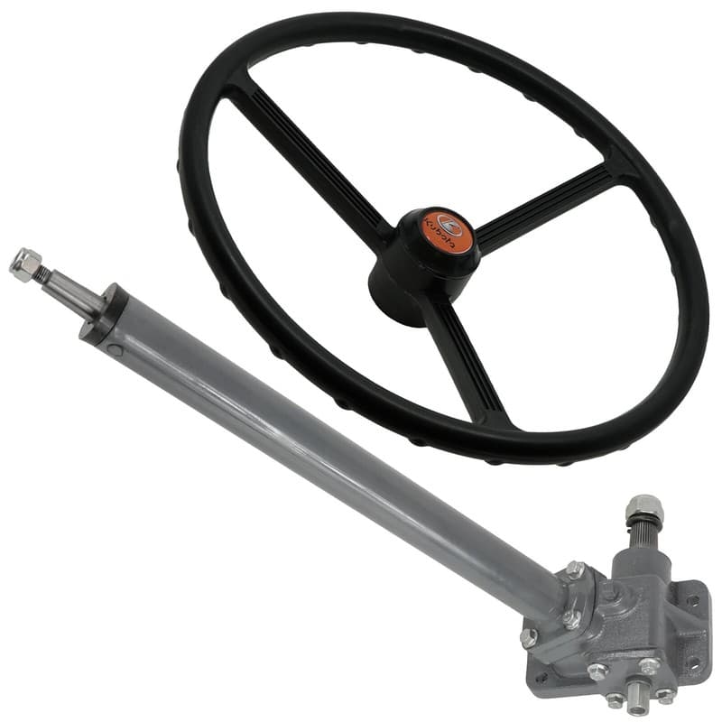 Caltric Steering Wheel & Shaft For Yanmar YM240 YM1500 YM1600 YM1700 NEW