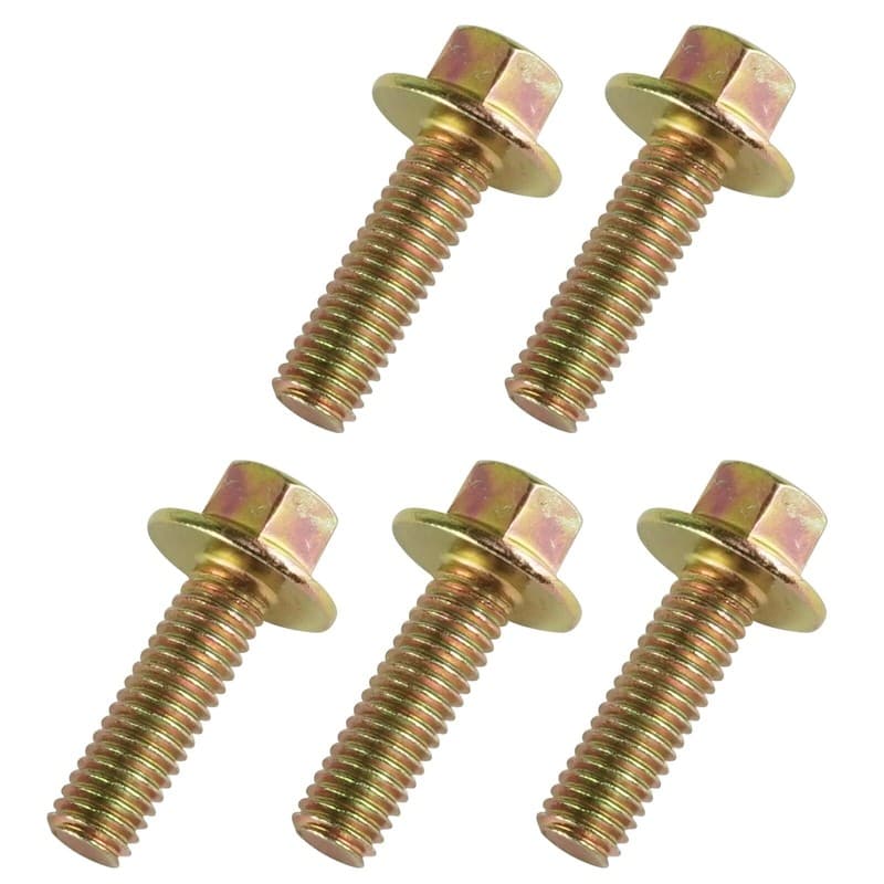 5x Flanged Head Clutch Bolt M6x20 for Polaris Ranger Crew XP 1000 2020 2021 2022