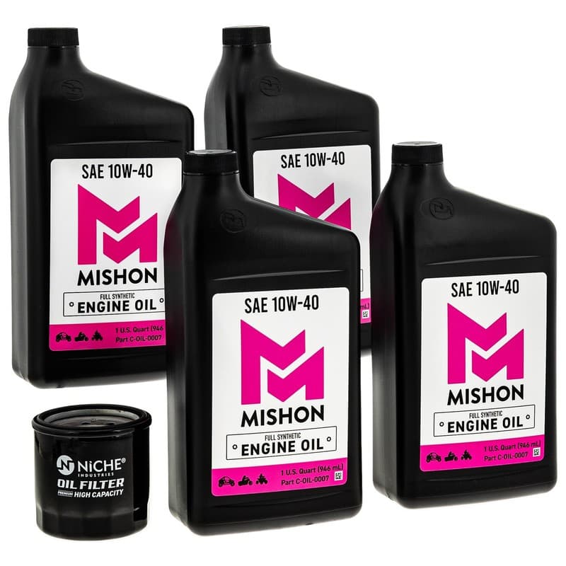 MISHON Engine Oil Change Kit for Triumph Daytona 675 Speed Triple Scrambler