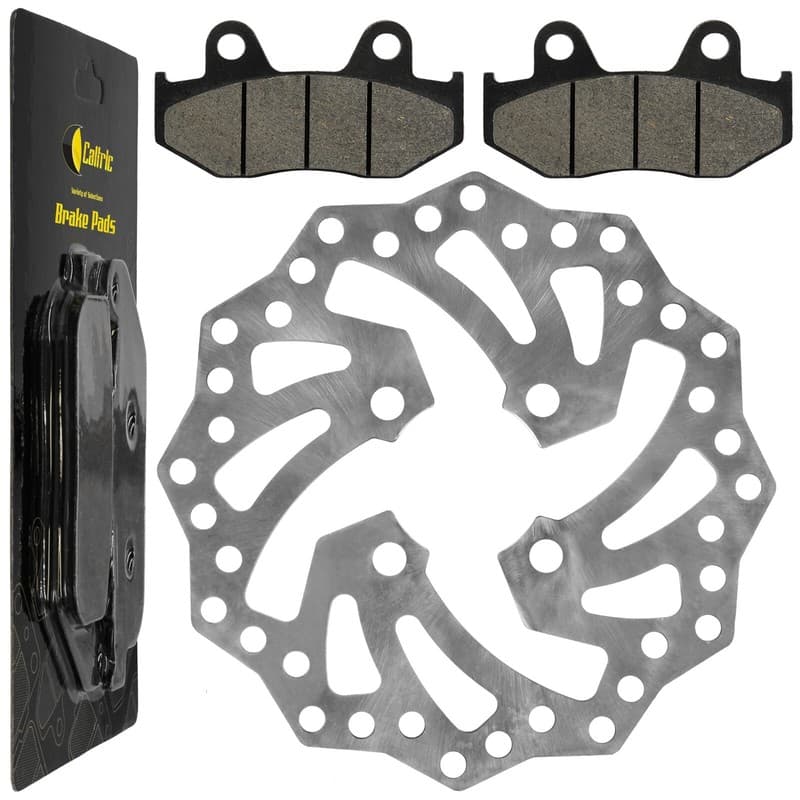Rear Brake Disc Rotor w/ Pads fits Yamaha YFZ450R / YFZ450RSE Special 2009-2026