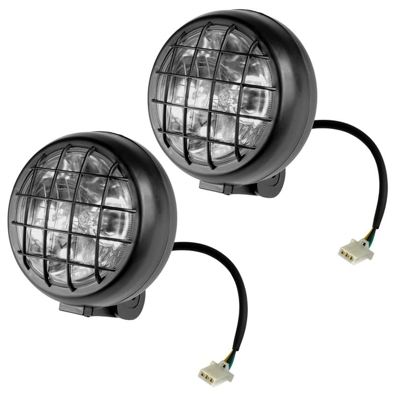 Headlight Set Complete Left and Right For Yamaha Warrior 350 YFM350 1996-1999