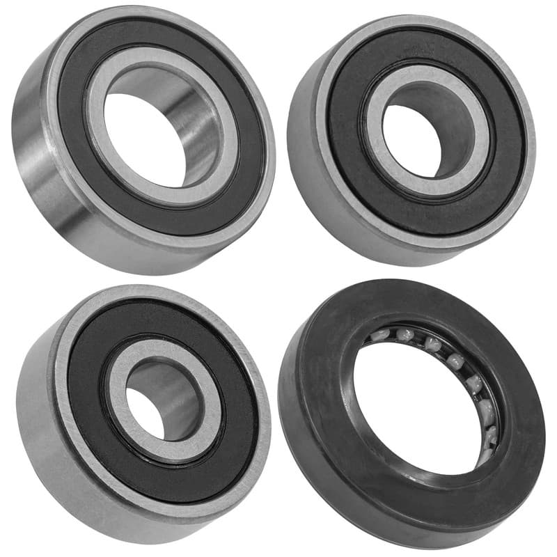 Rear Wheel Ball Bearings Seals Kit for Suzuki DR-Z110 2003 2004 2005