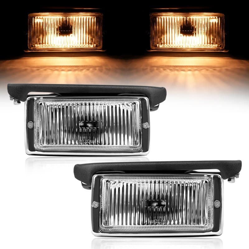 Fog Light For Mercedes Benz W116 R107 C107 W107 1971-1989 LH & RH Side W/Bulb
