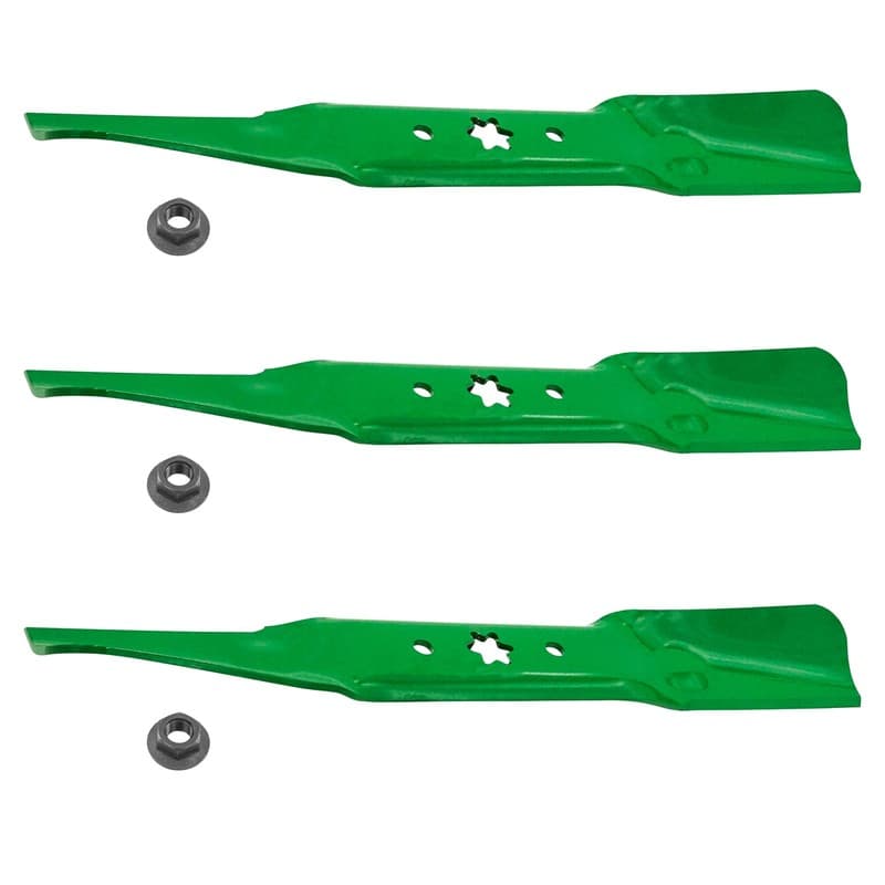 54" Deck Blades with Nuts For Cub Cadet RZT-L54 RZT-S54 RZT-LX54 942-05056