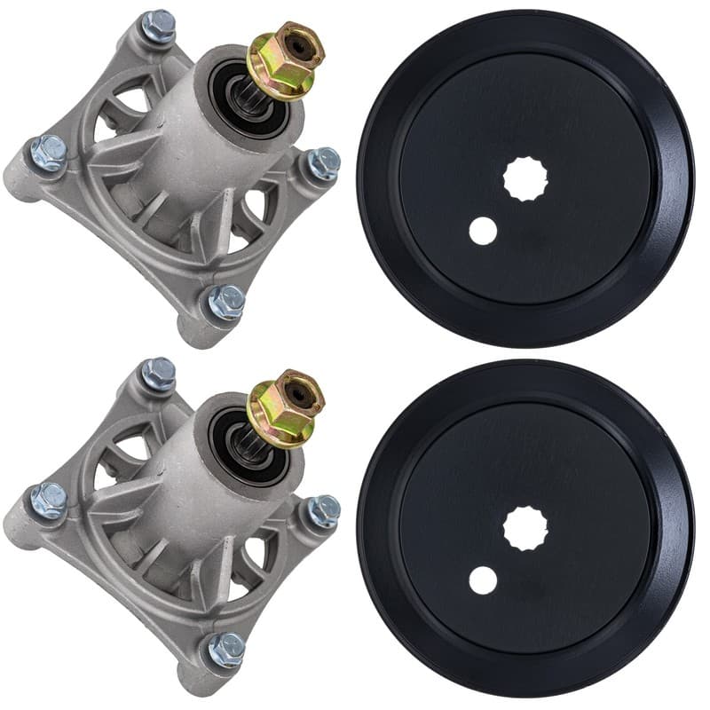 8TEN Spindle Kit for Hustler Raptor EX Dash 42-Inch Deck 604214 603987 2 Pack