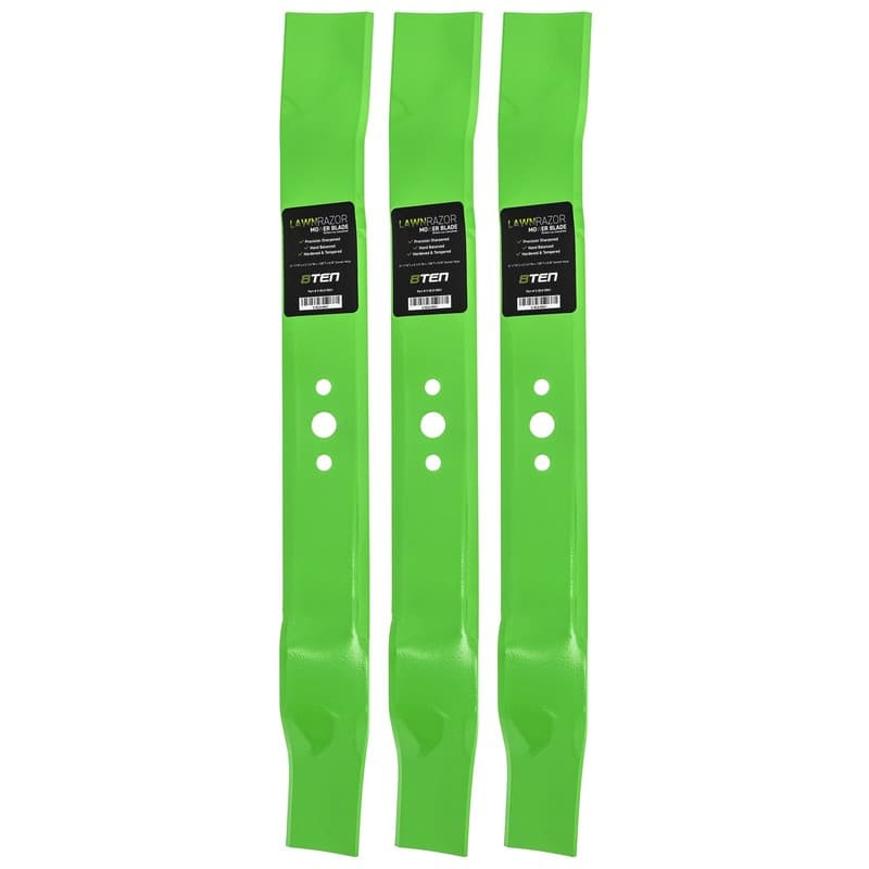 LawnRAZOR Mulching Mower Blade for Husqvarna 268 7021 6021P LC121P 7021P 3-Pack
